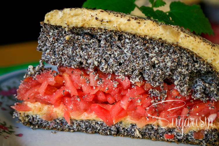 Mohn-Apfel-Torte